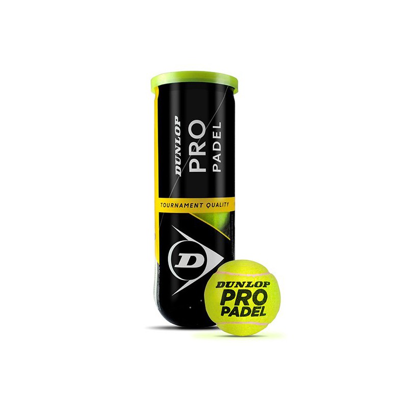 Tripack Pelotas Dunlop Pro Padel