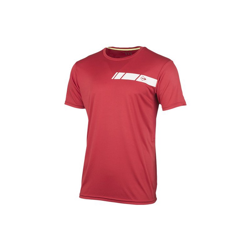 Camiseta Dunlop Club Mens Roja