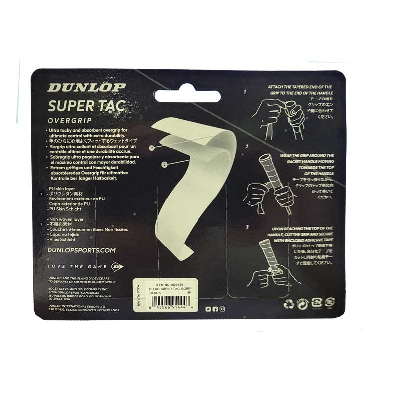 Overgrips Dunlop Super Tac ⚡⚡ El Agarre Perfecto!