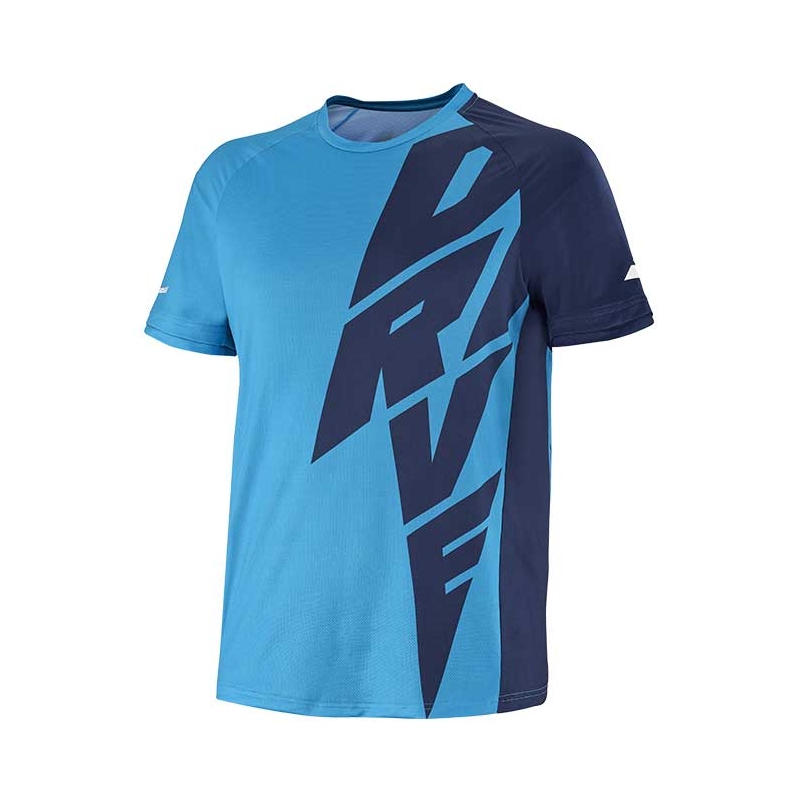 Camiseta Babolat Drive Azul  ⭐️ Mejores Ofertas En Moda Padel