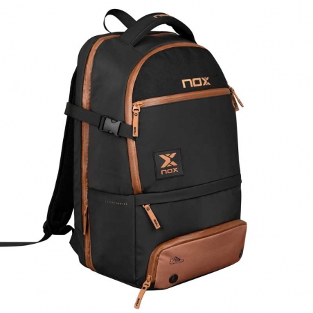 Mochila Nox Luxury Open Black Brown Tu Complemento de Padel Perfecto.