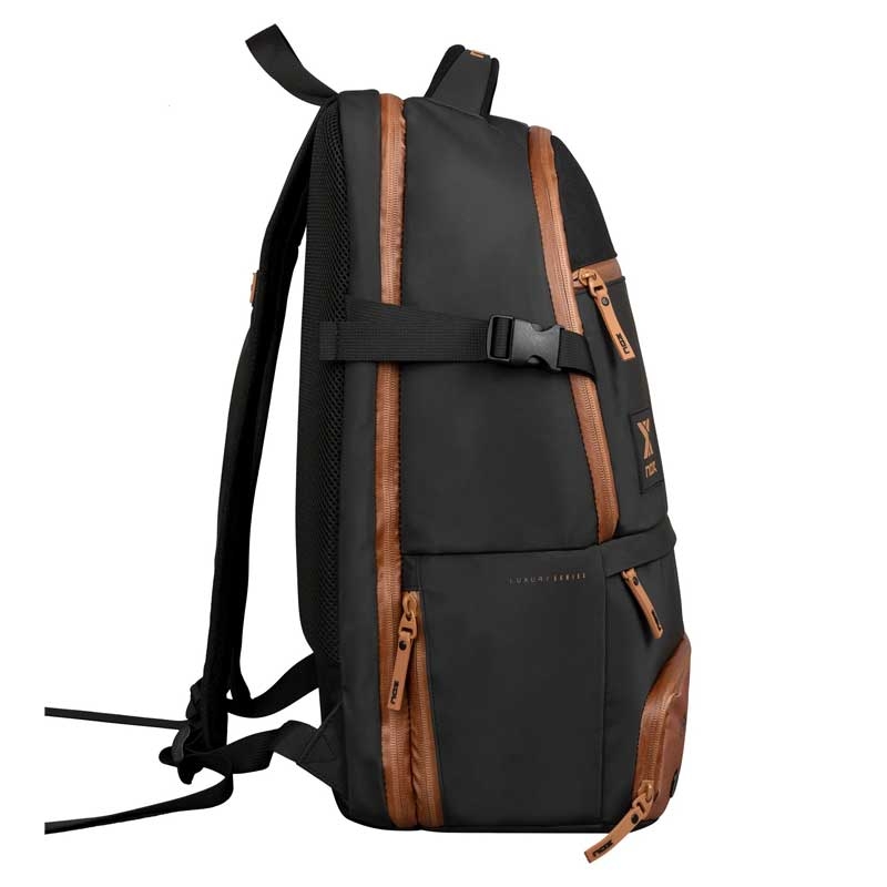 Mochila Nox Luxury Open Black Brown Tu Complemento de Padel Perfecto.