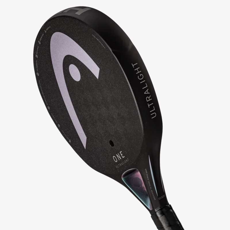 Pala Head One Ultralight Negra Potencia y Control en Areapadel