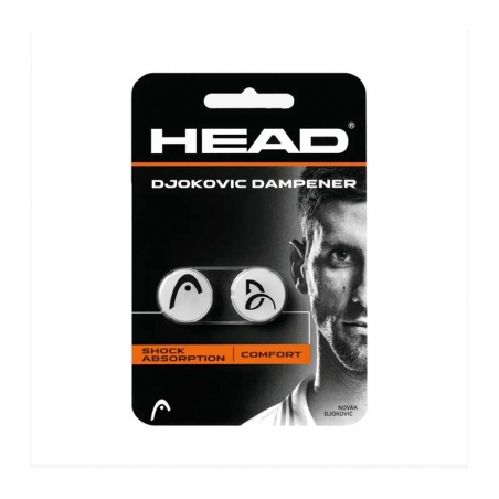 Antivibrador Head Djokovic Dampener absorción de impactos y comodidad superior.