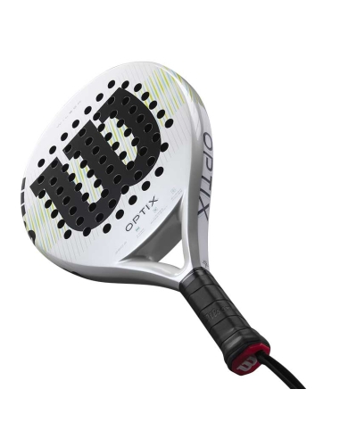 Wilson Optix White | Pala de Pádel con Control y Precisión