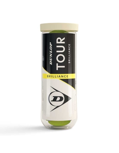 Caja Bolas Dunlop Tour Brillance | Pack 24 Botes (72 Bolas)