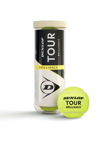 Caja Bolas Dunlop Tour Brillance | Pack 24 Botes (72 Bolas)