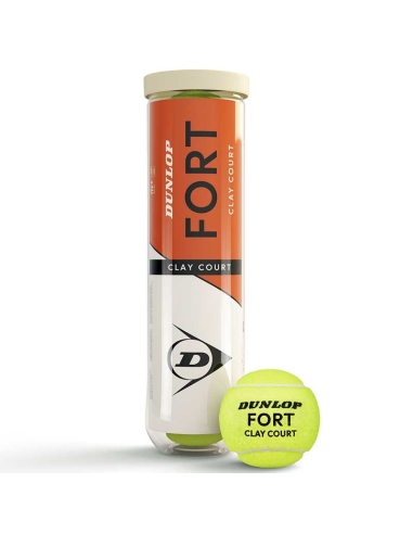 Cajón Pelotas Dunlop Fort Clay Court | 18 Botes - 72 Bolas