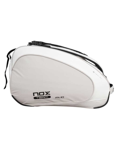Paletero Nox ML 10 Team Blanco | Espacioso y elegante