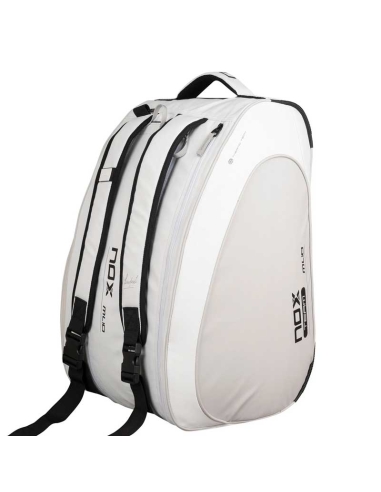Paletero Nox ML 10 Team Blanco | Espacioso y elegante