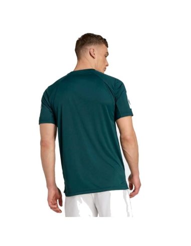 Camiseta Adidas Club Verde | Transpirable y Técnica