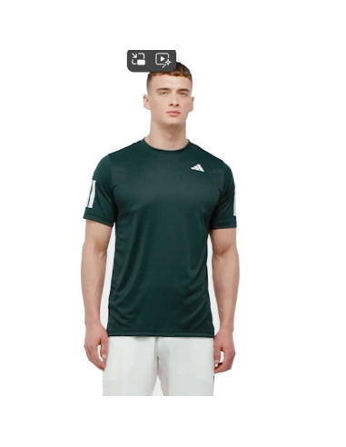 Camiseta Adidas Club Verde | Transpirable y Técnica