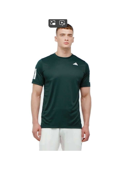 Camiseta Adidas Club Verde | Transpirable y Técnica