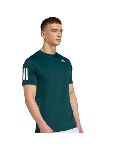 Camiseta Adidas Club Verde | Transpirable y Técnica