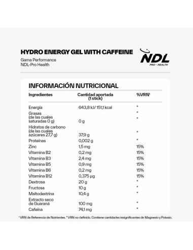 Stick Energético NDL Cola | Suplemento para deportistas