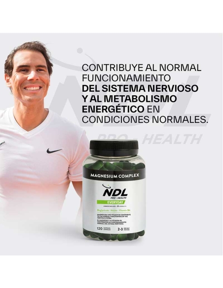 Triple Magnesio NDL | Suplemento con B6 de alta absorción