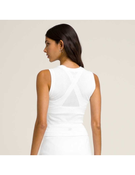 Pro Seamless Tank WW00024431 Blanca – Elegancia y Rendimiento