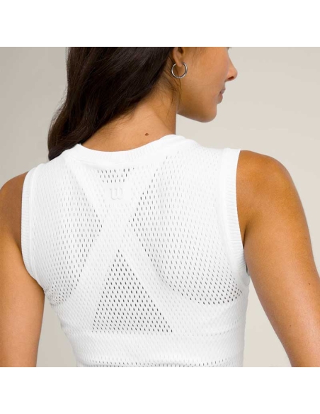 Pro Seamless Tank WW00024431 Blanca – Elegancia y Rendimiento
