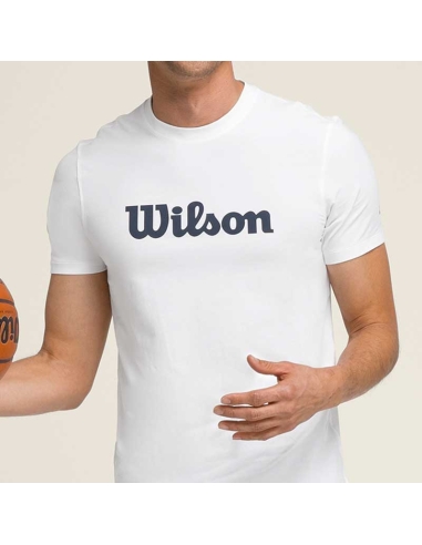 Camiseta Wilson Easy Street Blanca | Textil Pádel Hombre