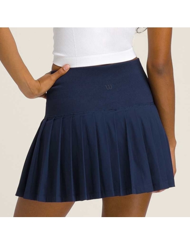 Falda Wilson WW00160331 Marina – Textil pádel chica técnica y cómoda