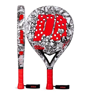 Pala Prince Rocket Tattoo White – Control total, potencia en carbono