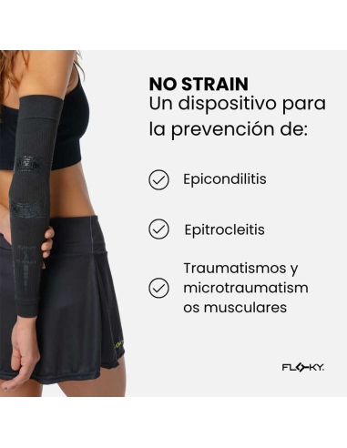 Manguitos Floky No Strain – Protección biomecánica avanzada