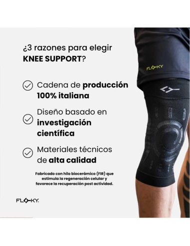 Rodillera Floky Knee Support – Protección biomecánica