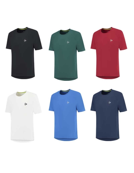 Camiseta Dunlop Club Boys 25, diseño técnico juvenil con estilo deportivo.