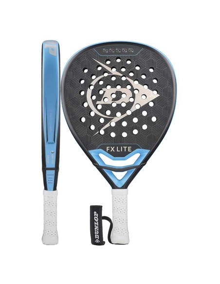 Versión ligera y equilibrada: la nueva Pala Dunlop FX Lite 2026 combina potencia controlada con máxima manejabilidad.