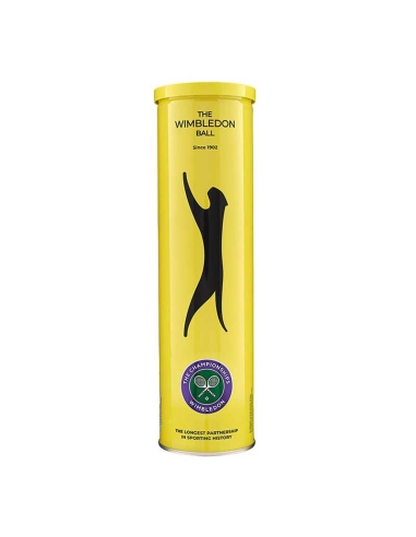 Pelotas Slazenger Wimbledon 4  la pelota oficial del torneo más prestigioso del mundo.