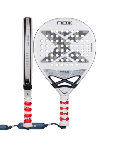 Pala Nox AT10 Genius 12K Alum Xtrem Lite Juega como Agustín Tapia.