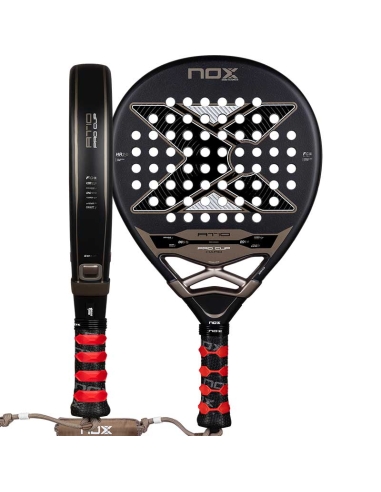 Pala de pádel Nox AT10 Pro Cup Hard 2026 - potencia y control con diseño profesional
