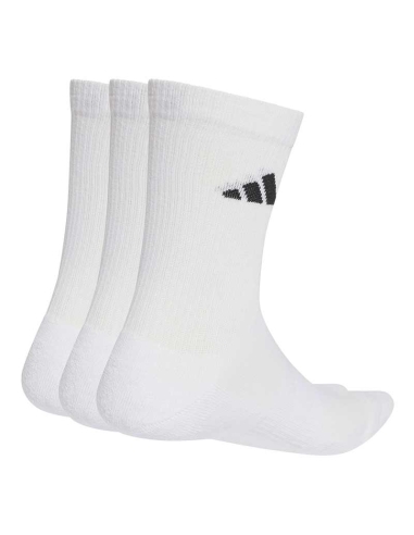 Calcetín C Ess Crw 3p de Adidas, pack de 3 unidades de calcetines deportivos clásicos con confort.
