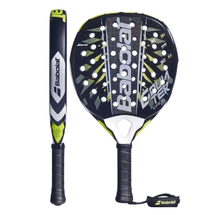 Pala Babolat Counter Viper 2.6, perfecta para jugadores que dominan el juego desde el fondo con precisión y potencia .