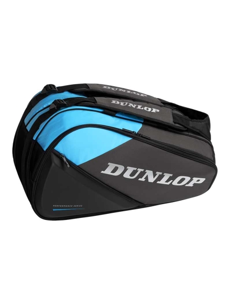El paletero Dunlop FX Performance combina capacidad máxima, comodidad superior y un diseño profesional para jugadores exigentes.