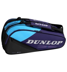 Raquetero Dunlop FX Performance – Bolsa de tenis para 8 raquetas, resistente, cómoda y con diseño moderno